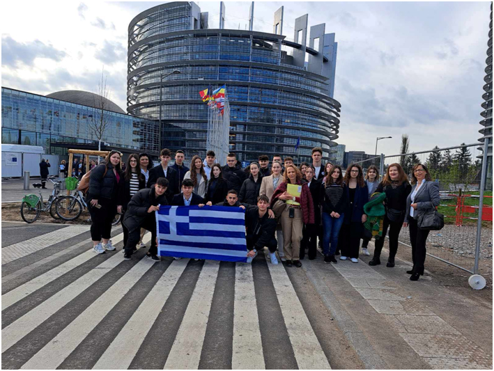 Στην ημερίδα Euroscola στο Στρασβούργο το 6ο ΓΕΛ Καλαμάτας