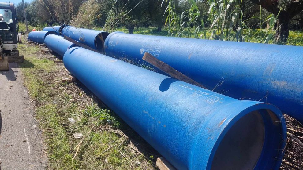 «Ομπρέλα» προστασίας στην  Καλαμάτα από τα έργα ύδρευσης