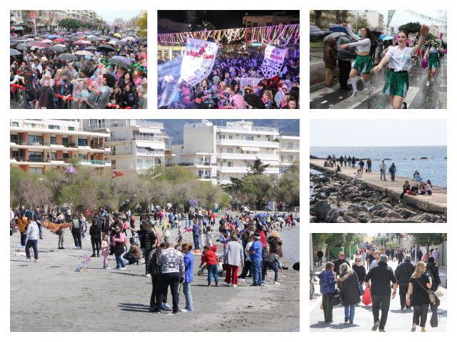 Βούλιαξε η Καλαμάτα από κόσμο το τετραήμερο αποκριάς – Καθαράς Δευτέρας