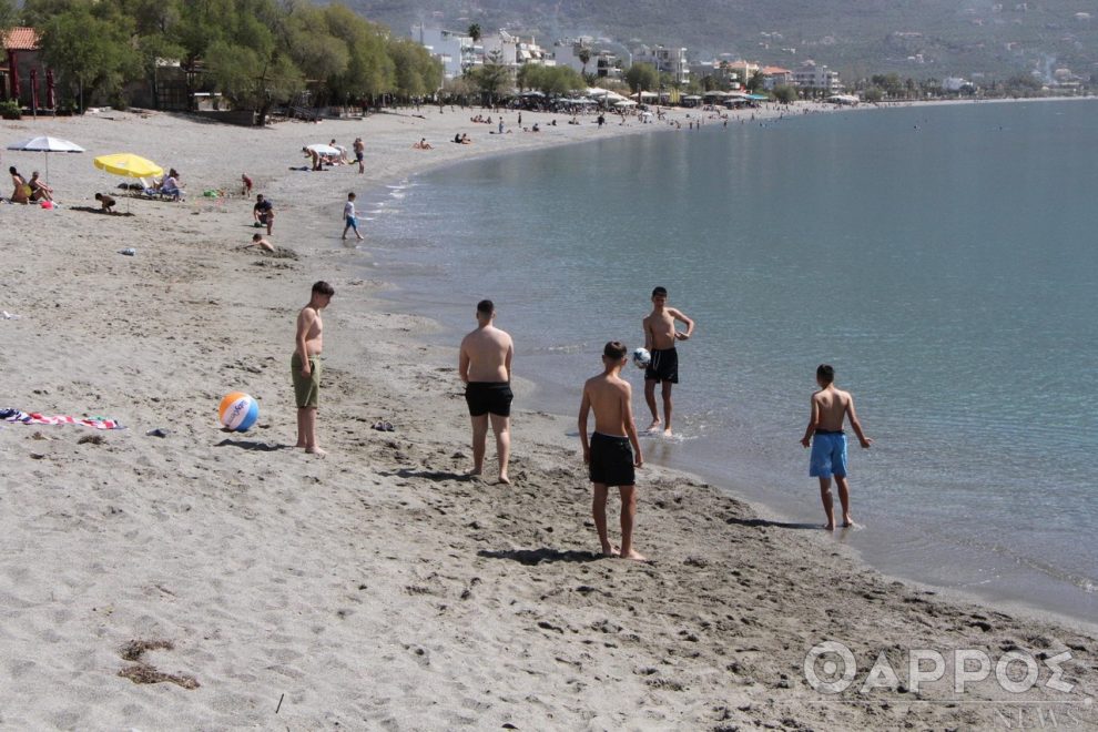 Καιρός για μπάνιο το Σαββατοκύριακο