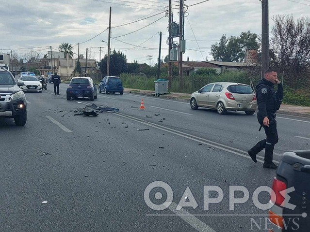 Όχημα που πέρασε στο αντίθετο ρεύμα προκάλεσε την καραμπόλα στον ΟΑΕΔ