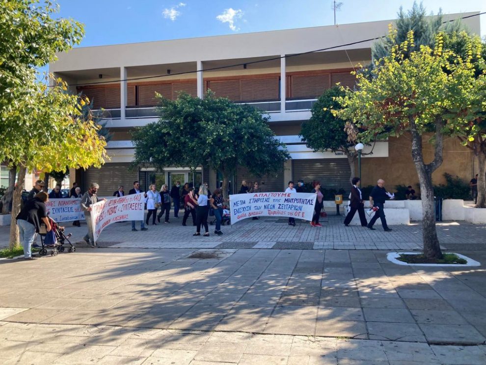 Απεργιακή συγκέντρωση σήμερα και στο Εργατικό Κέντρο Κυπαρισσίας