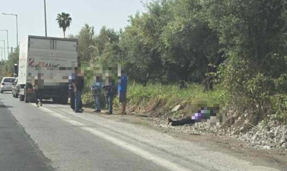 Αριοχώρι: Γυναίκα βρέθηκε ημιλιπόθυμη στην άκρη της εθνικής οδού