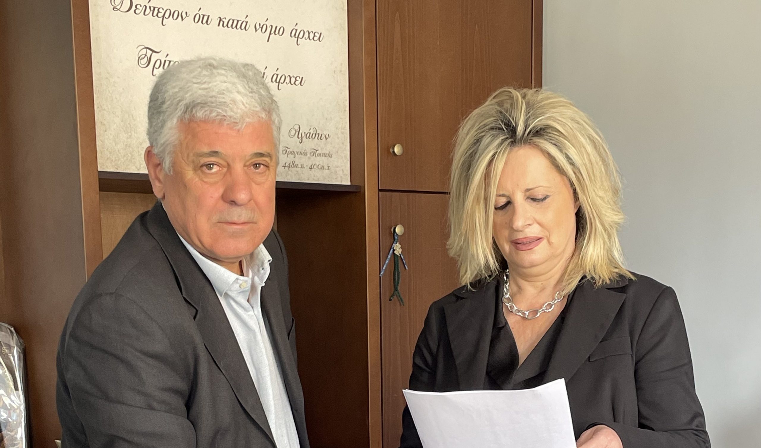 Ορκίστηκε δημοτικός σύμβουλος  Οιχαλίας ο Βασίλης Μητρόπουλος