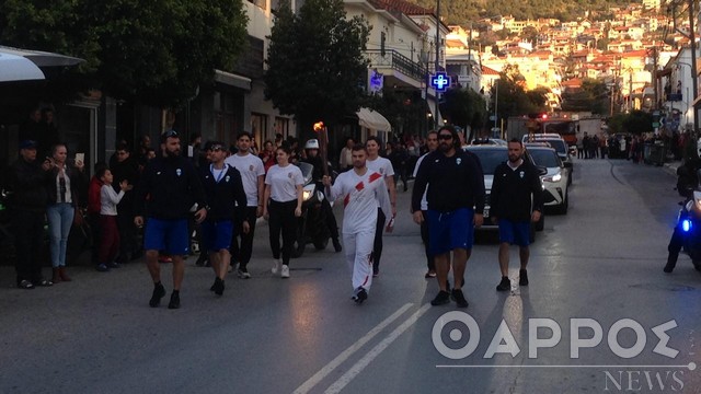 Υποδοχή Ολυμπιακής Φλόγας στα Φιλιατρά