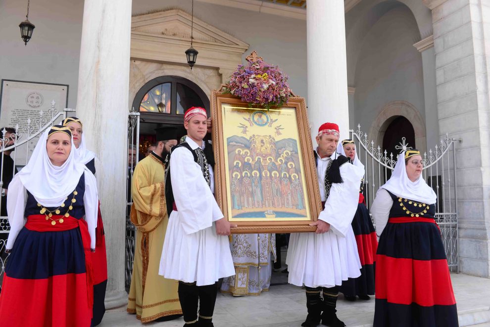 Η εορτή των Μεσσηνίων Αγίων στην Καλαμάτα
