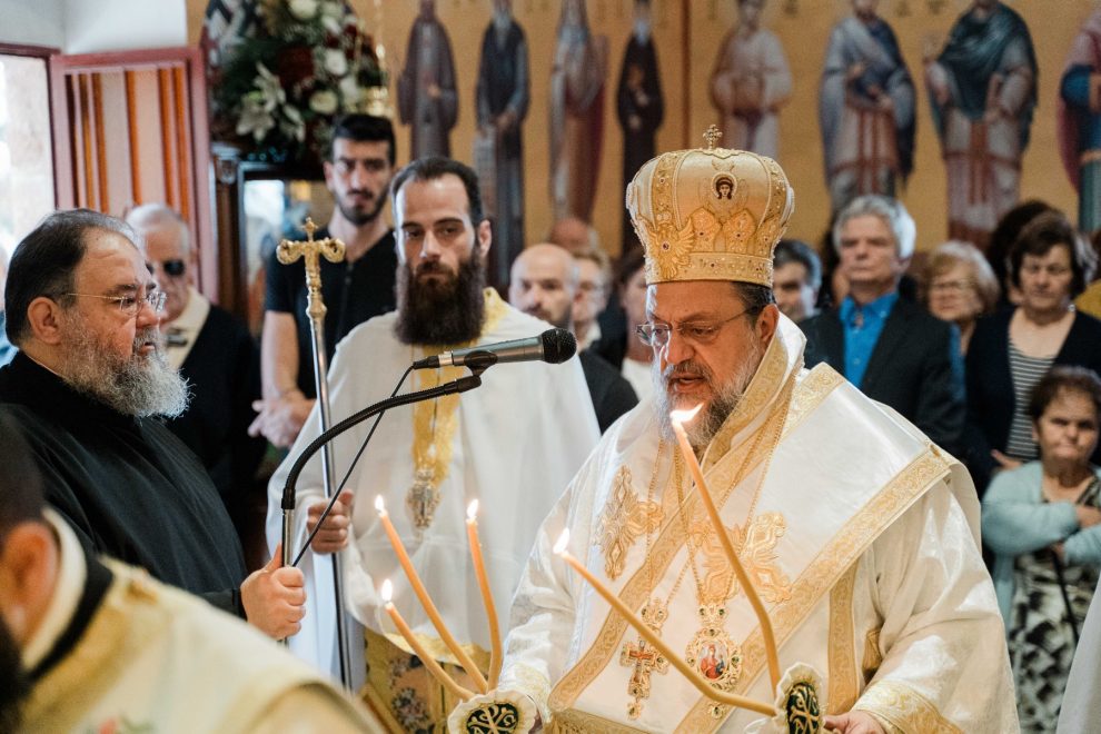 Ακολουθία επί διασαλεύσει Αγίας Τραπέζης από τον Μεσσηνίας Χρυσόστομο