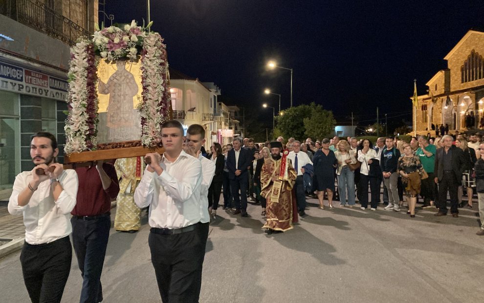 Κυπαρισσία: Τίμησαν τον Άγιο Αθανάσιο Αρχιεπίσκοπο Χριστιανουπόλεως