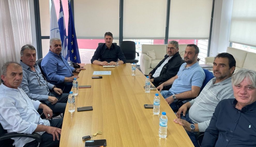 Συνάντηση του δημάρχου Μεσσήνης με μέλη της Ο.Ε.Β.Ε.Σ. Μεσσηνίας