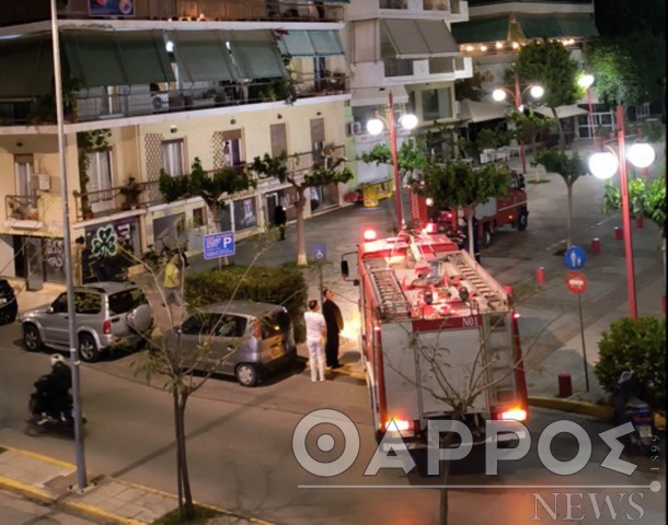 Καλαμάτα: Φωτιά σε διαμέρισμα στην Πλατεία Ταξιαρχών