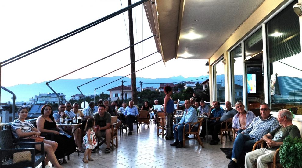 Ενημερωτική δράση πολιτικής προστασίας στη Βέργα «Προστατευόμαστε από τις πυρκαγιές»
