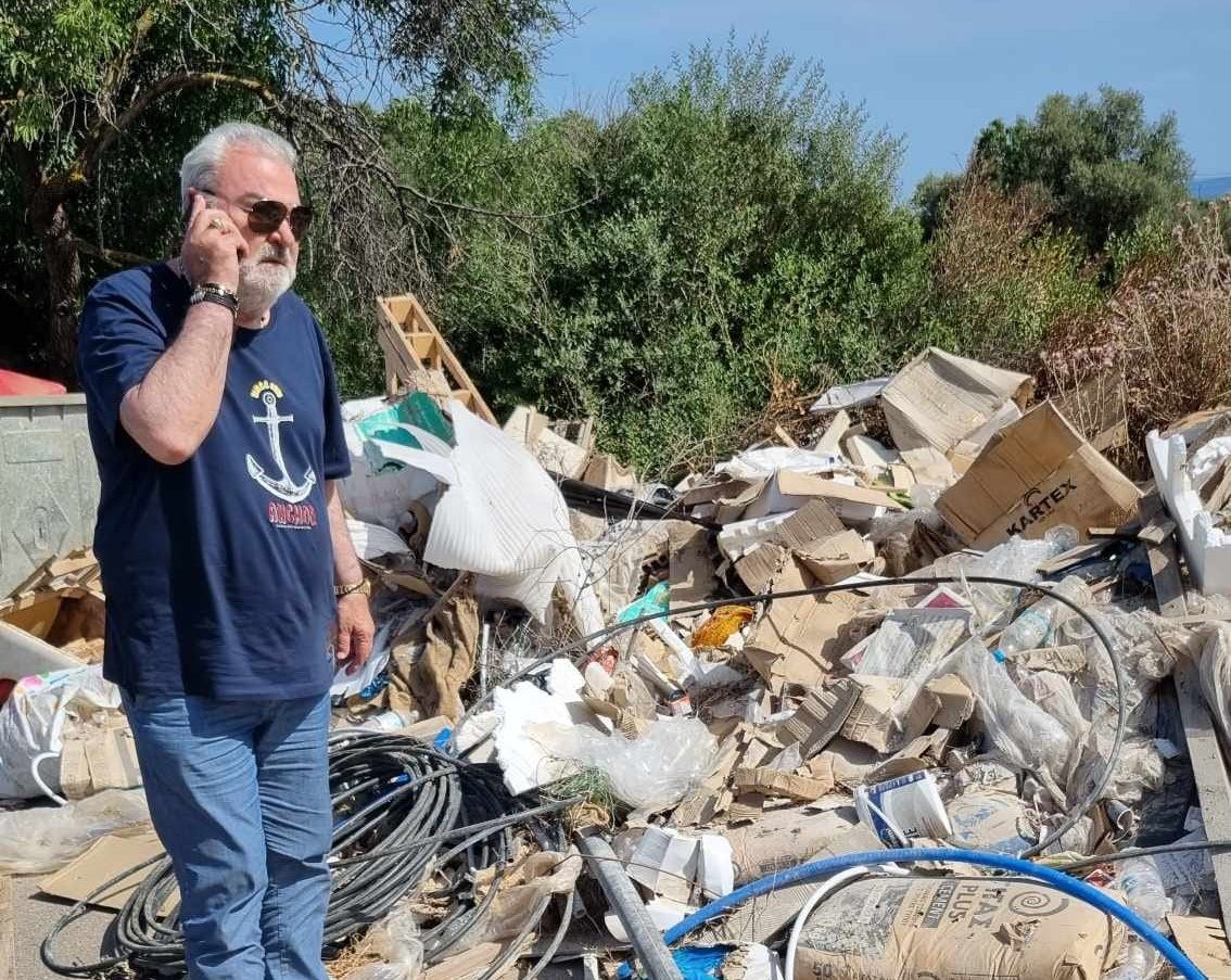 Καταγγελτική και ενημερωτική επιστολή του Γιώργου Λεβεντάκη για σκουπιδαριό στη Μαραθόπολη