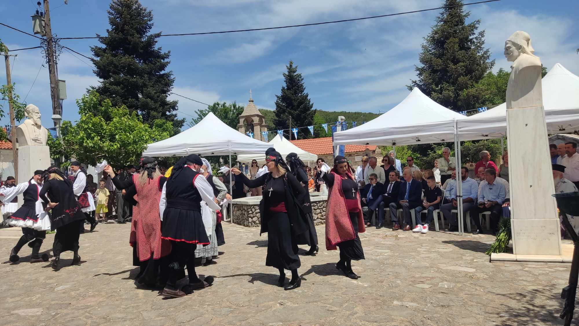 Τίμησαν στην Πολιανή τη μνήμη των ηρώων Παπαφλέσσα και Αναγνωσταρά