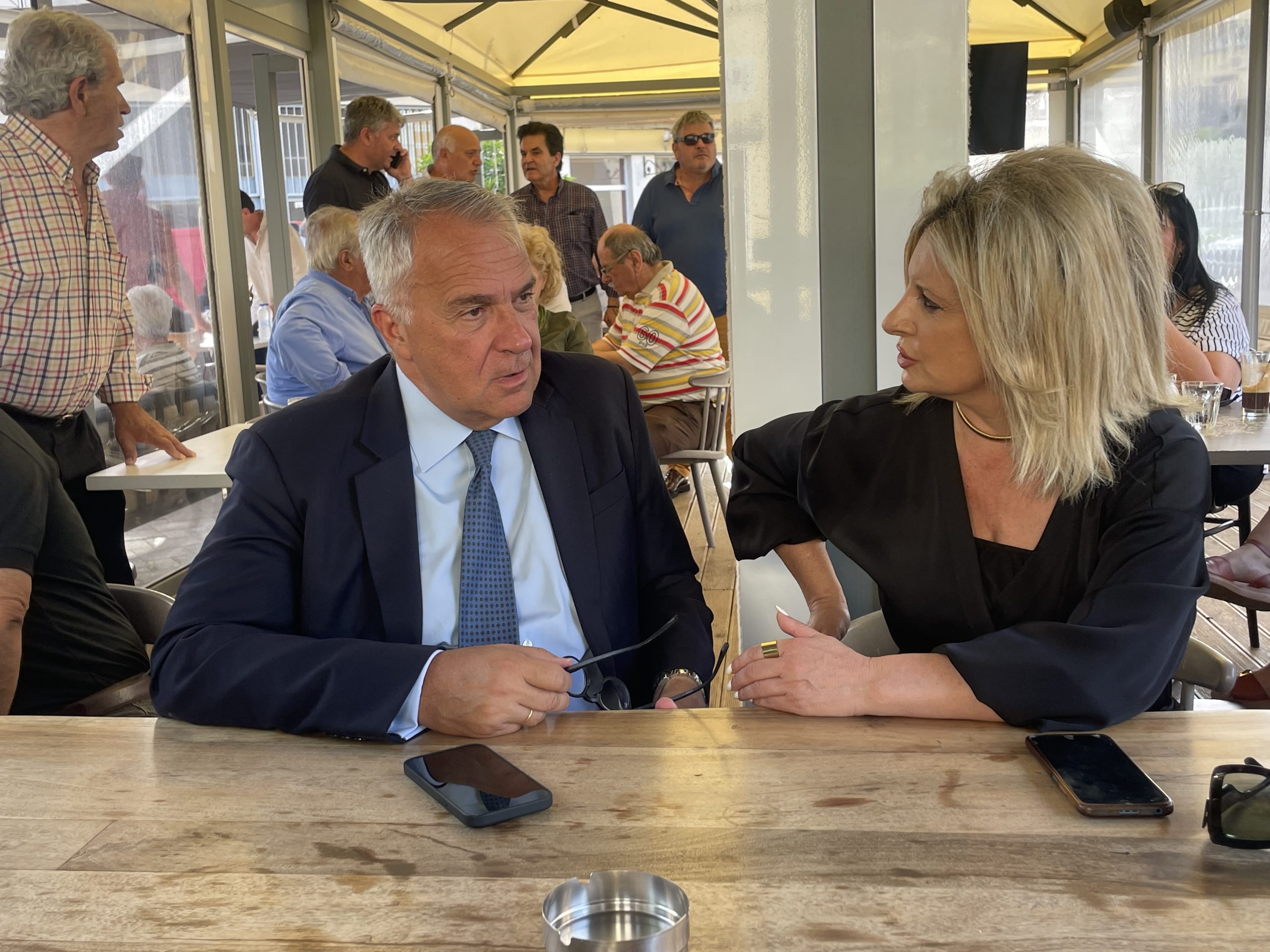 Επί τάπητος θέματα του Δήμου Οιχαλίας στη συνάντηση της δημάρχου με Μάκη Βορίδη