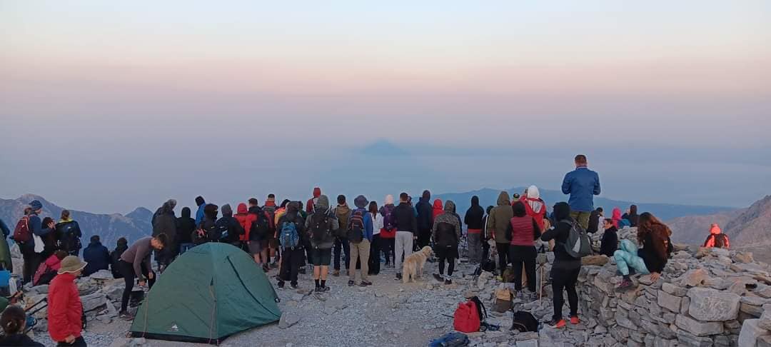 «Ευκλής»: Με απόλυτη επιτυχία η νυχτερινή  ανάβαση στον Προφήτη Ηλία Ταϋγέτου