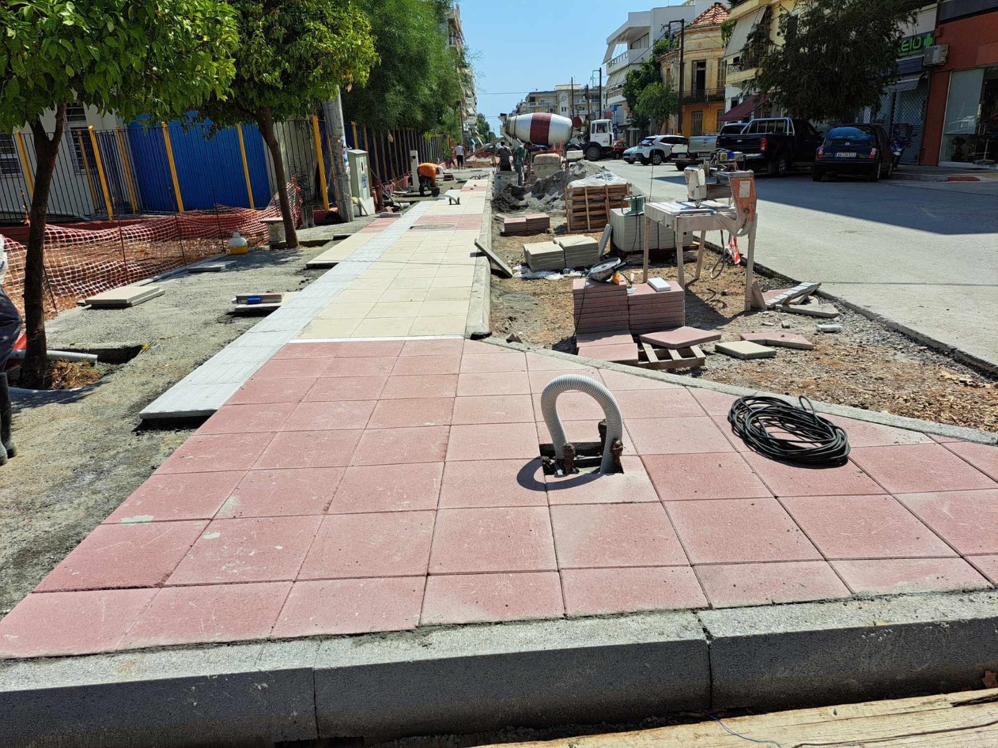 Ανάπλαση Ψαρών: Κλείνει το τμήμα από Σόλωνος έως Μακεδονίας