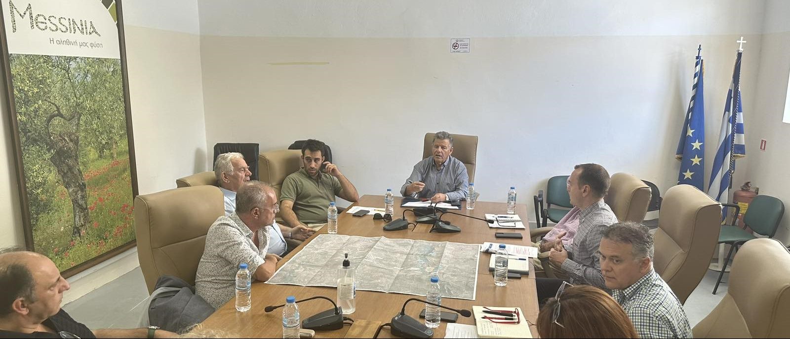 Συνεδρίαση επιτροπών στην Π.Ε. Μεσσηνίας για το αρδευτικό έργο περιοχής Τρικόρφου