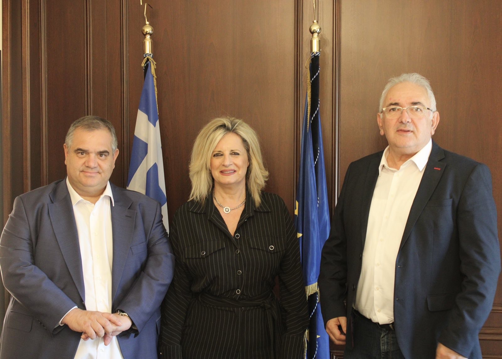 Συναντήσεις Π. Γεωργακοπούλου με κυβερνητικά στελέχη για έργα του Δήμου Οιχαλίας