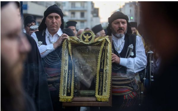 ΙΜ Μεσσηνίας: Υποδοχή εικόνας της Παναγίας Σουμελά