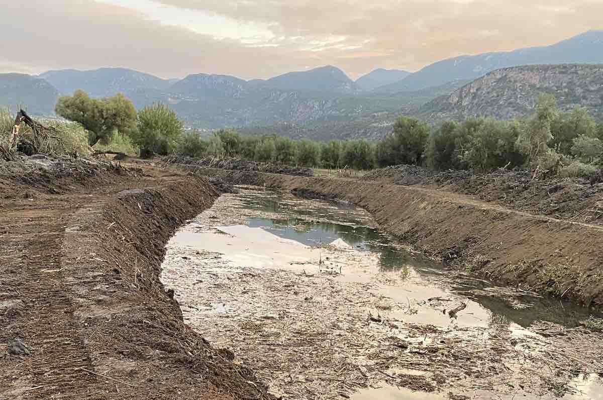 ΠΕ Μεσσηνίας: Συνεχίζονται οι παρεμβάσεις  αντιπλημμυρικής προστασίας σε ρέματα