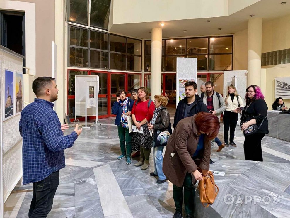 «Σκιτσοπόλεις»: Εγκαινιάστηκε η έκθεση με έργα comics στην Καλαμάτα