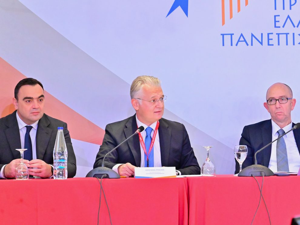 Δ. Πτωχός στην 107η Συνόδο Πρυτάνεων: «Οι δράσεις μας εστιάζουν στη σύνδεση  του ακαδημαϊκού κόσμου με την επιχειρηματικότητα»