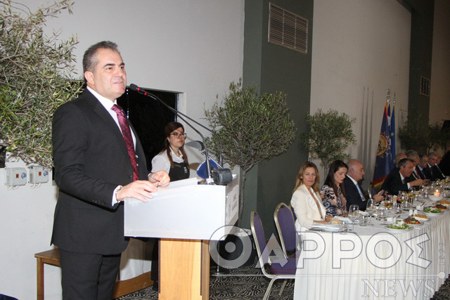Με μηνύματα και διεκδικήσεις  η ομιλία του δημάρχου στο καθιερωμένο γεύμα της Υπαπαντής