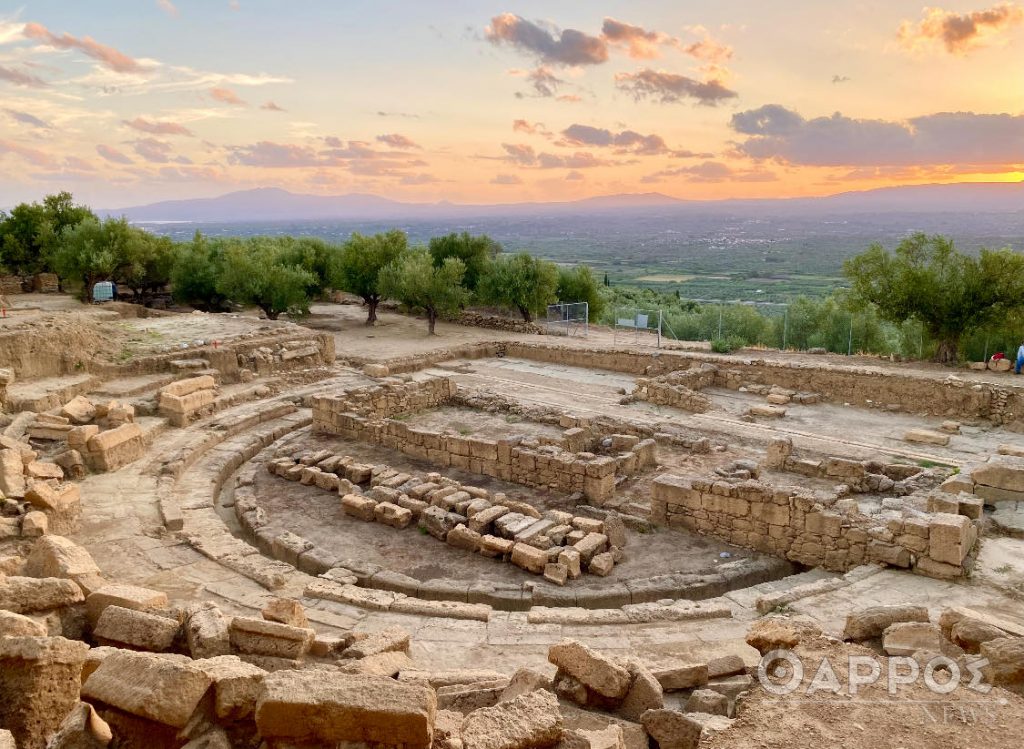Αναλύσεις λίθων από  το θέατρο της Αρχαίας Θουρίας