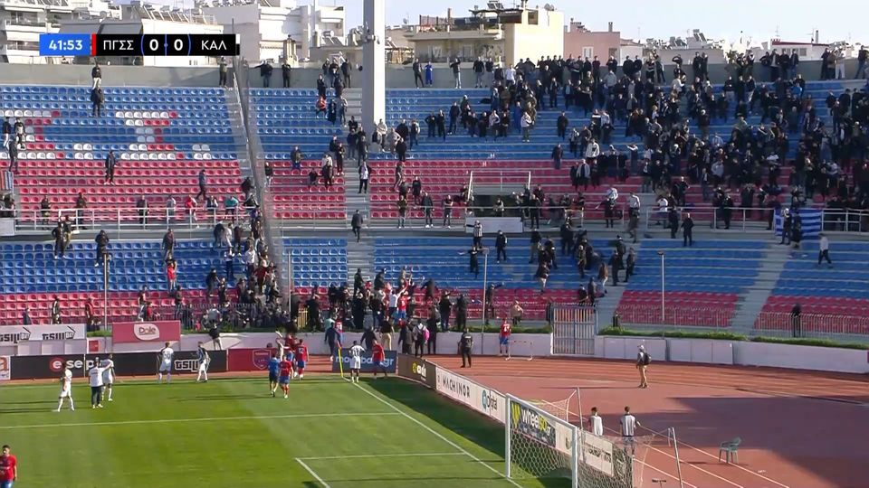 Η ανακοίνωση της Αστυνομίας για τα επεισόδια στο Πανιώνιος – Καλαμάτα
