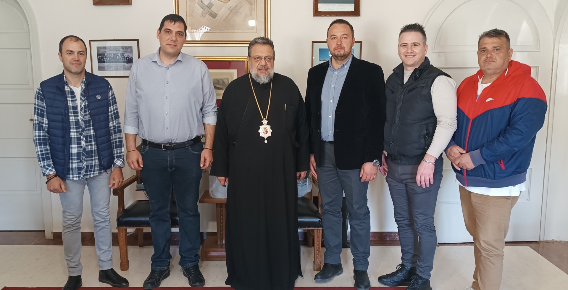 Στο μητροπολίτη Μεσσηνίας η Ένωση  Αστυνομικών Υπαλλήλων Μεσσηνίας