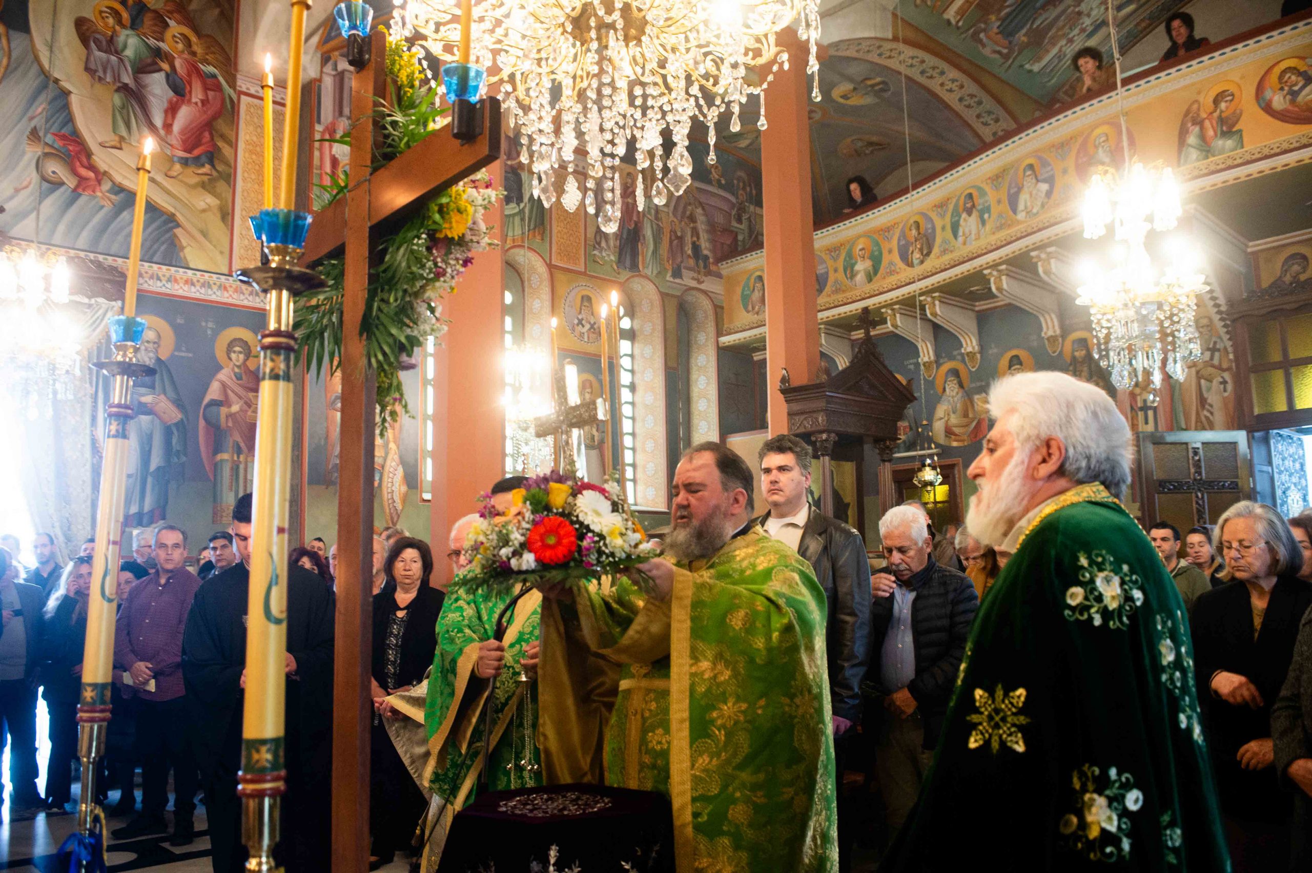 Η Κυριακή της Σταυροπροσκυνήσεως στην Ιερά Μητρόπολη Μεσσηνίας