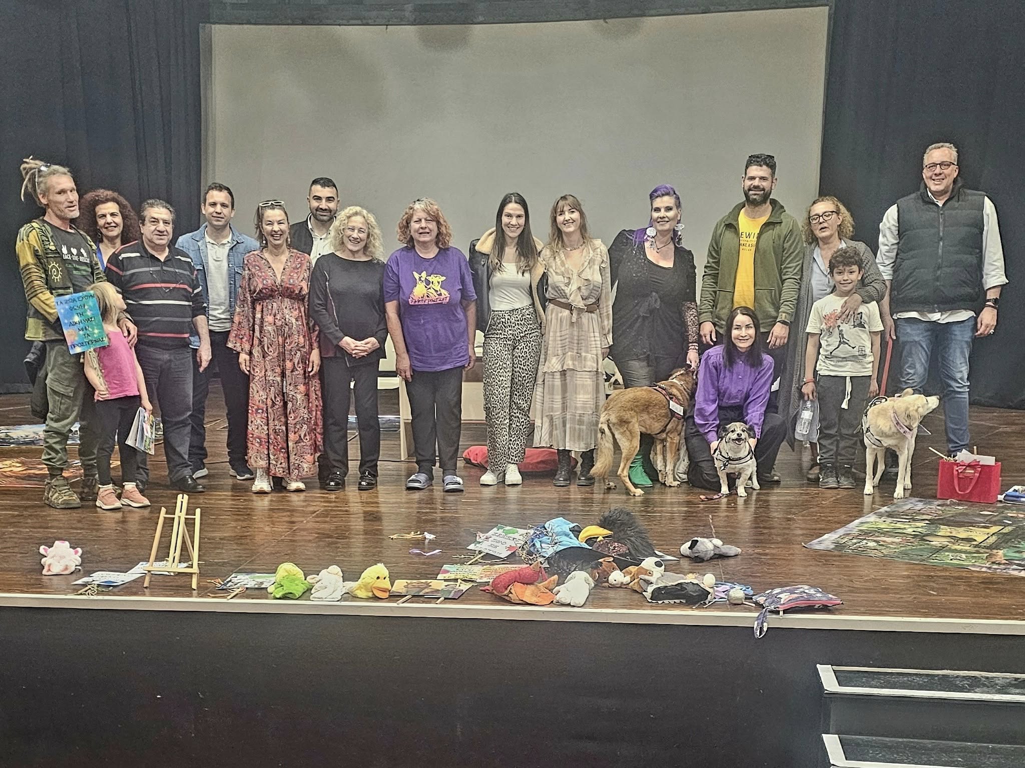 Ενθουσίασε τα παιδιά το βιωματικό εργαστήρι της ζωοθεραπεύτριας Κατερίνας Παπαποστόλου