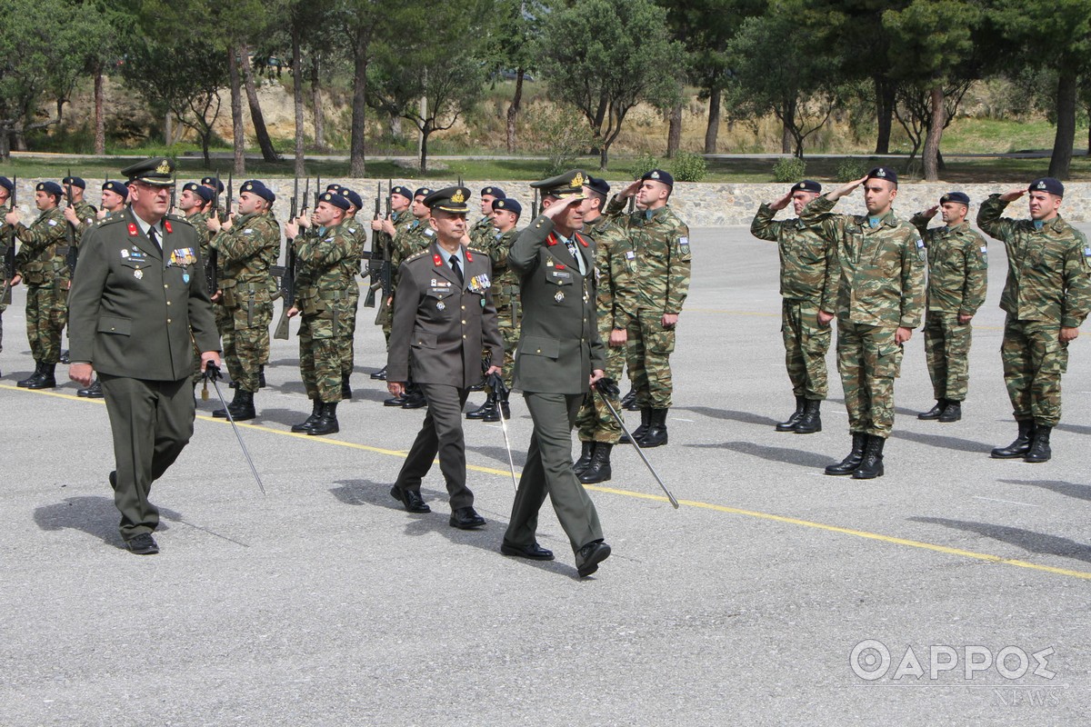 9ο Σύνταγμα Πεζικού Καλαμάτας: H τελετή παράδοσης-παραλαβής της Διοίκησης