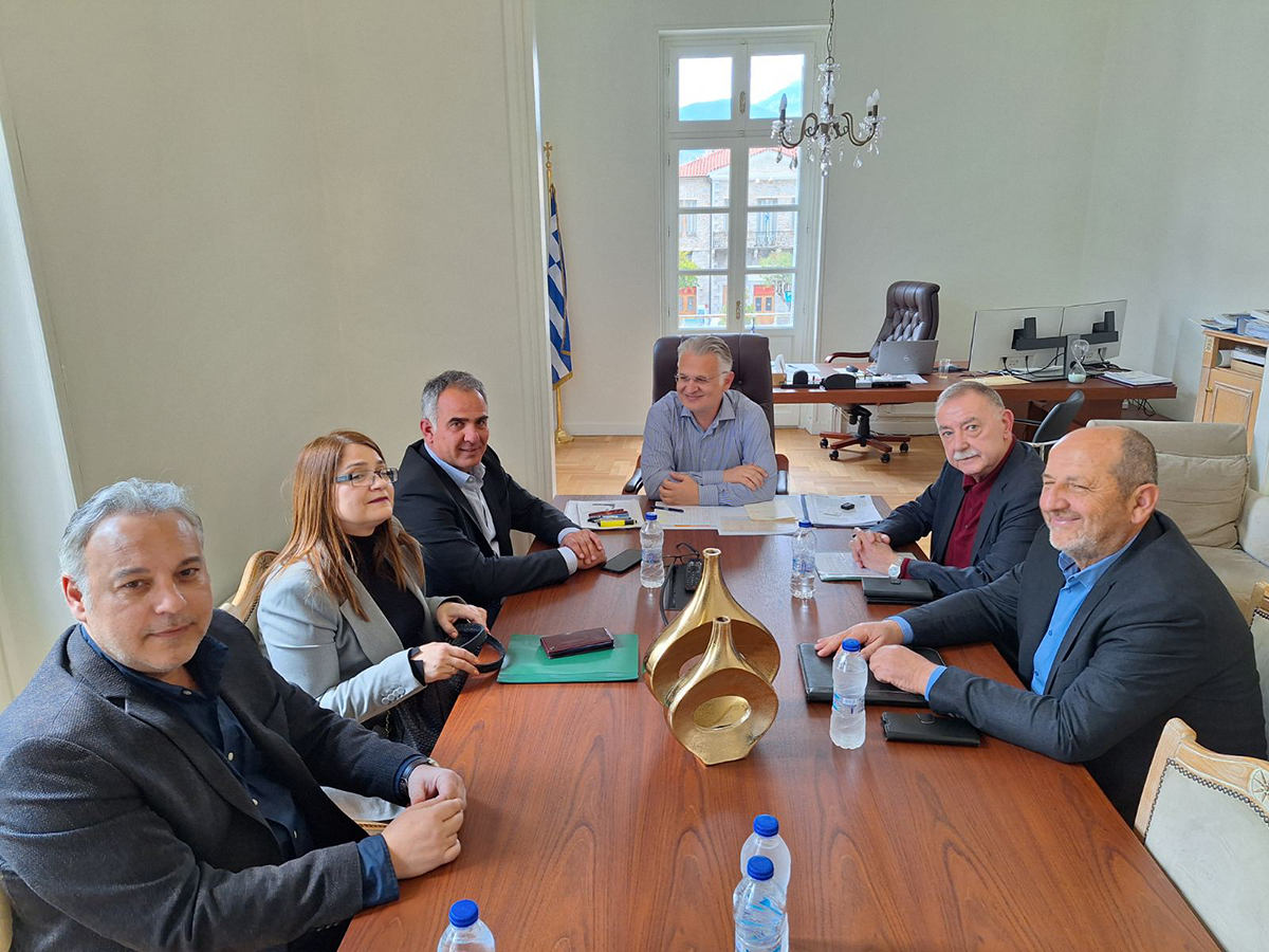 Συνάντηση εργασίας Δημήτρη Πτωχού με Διαχειριστική  Ευρωπαϊκών Προγραμμάτων και εκπροσώπους Επιμελητηρίων
