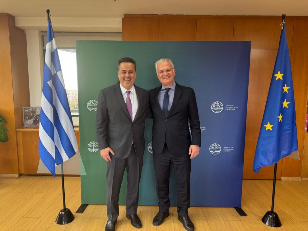 Συνάντηση Περιφερειάρχη Δ. Πτωχού με υπουργού Στ. Παπασταύρου