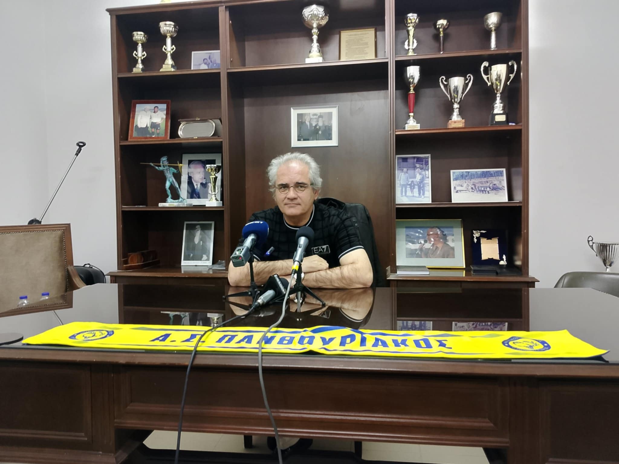 Γήπεδο 5000 θέσεων στη Θουρία ανακοίνωσε ο Αγαθοκλής Χριστόπουλος