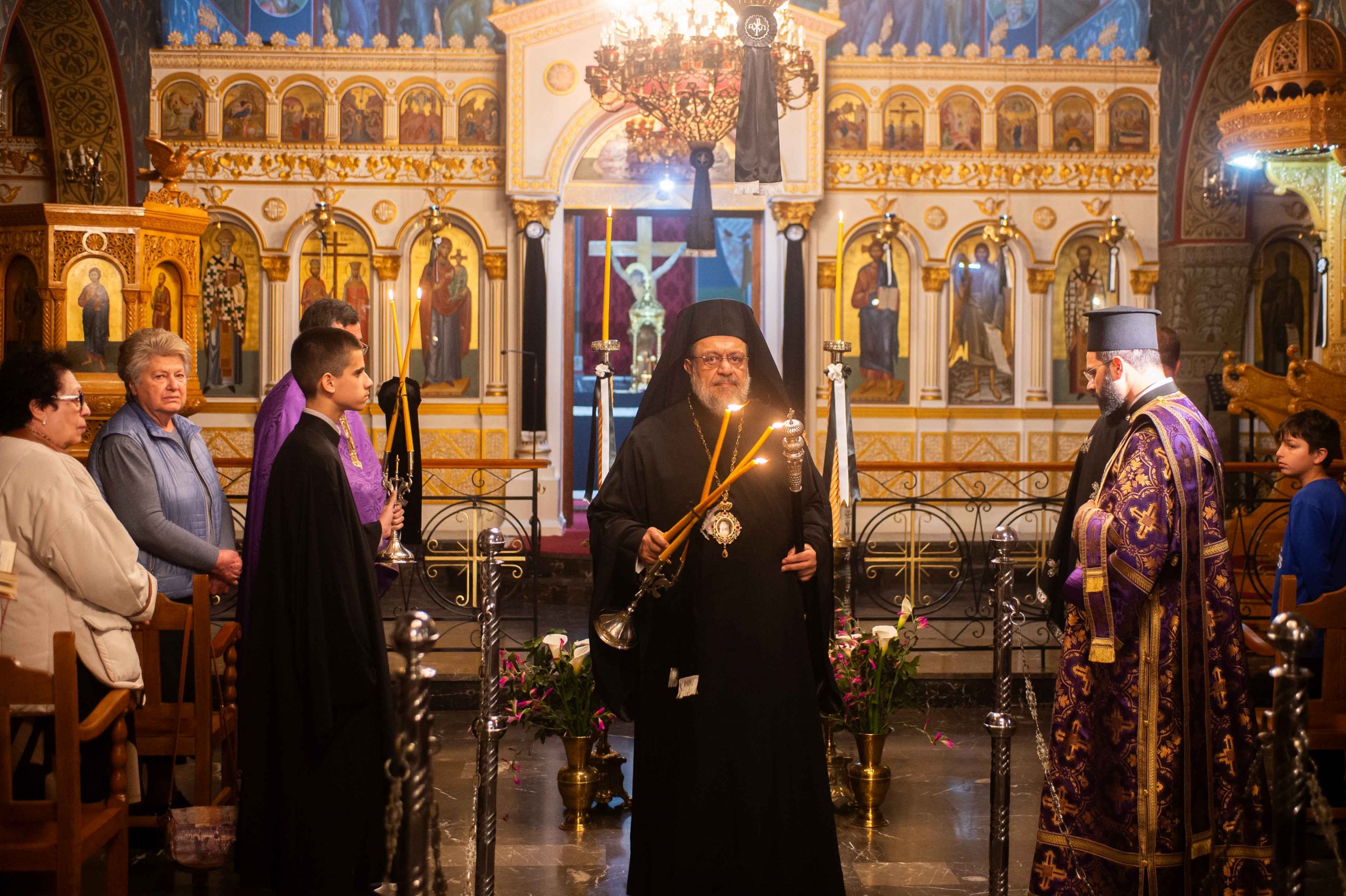 Η Ακολουθία του Νιπτήρος στην Ιερά Μητρόπολη Μεσσηνίας