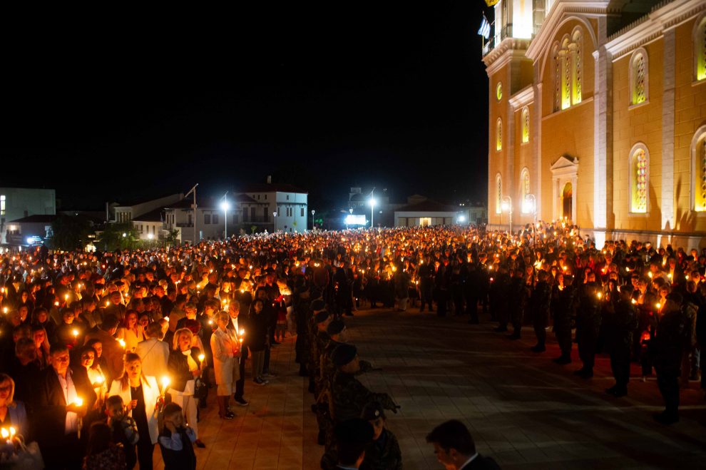 Η Ανάσταση του Χριστού στον Μητροπολιτικό Ναό της Καλαμάτας