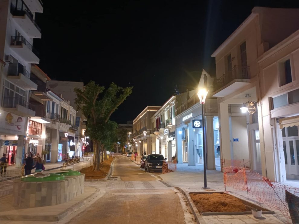 Στην τελική ευθεία η ανάπλαση της οδού 23ης Μαρτίου