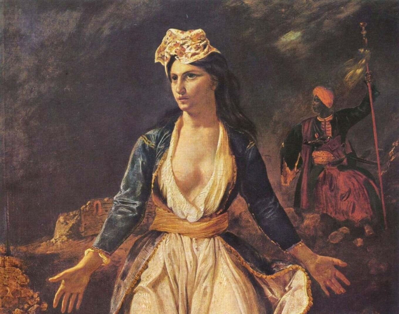 Ο αυθεντικός πίνακας του Ντελακρουά «Η Ελλάδα στα ερείπια του Μεσολογγίου»  έρχεται στην Ελλάδα - ΕΦΗΜΕΡΙΔΑ ΘΑΡΡΟΣ