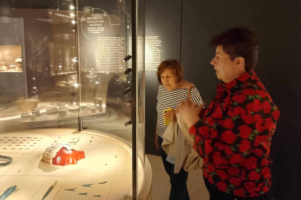Μέχρι την Κυριακή στο Αρχαιολογικό Μουσείο Μεσσηνίας ο «Γρύπας Πολεμιστής»