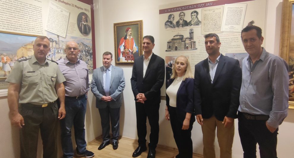 Μόνιμα στο Πολεμικό Μουσείο Καλαμάτας ο πίνακας του χιλίαρχου Ηλία Κορμά