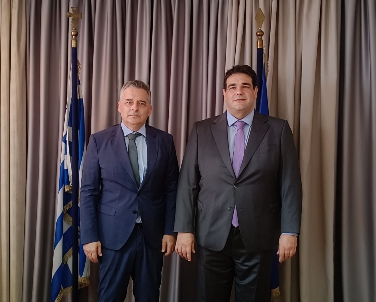 Συνάντηση με υπουργό Εσωτερικών είχε ο γενικός γραμματέας της Αποκεντρωμένης Διοίκησης Πελ/νήσου