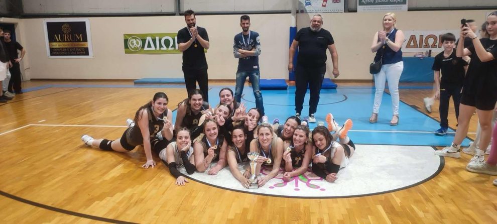 Στη Β’ Εθνική βόλεϊ γυναικών ο Δίωνας Κυπαρισίας