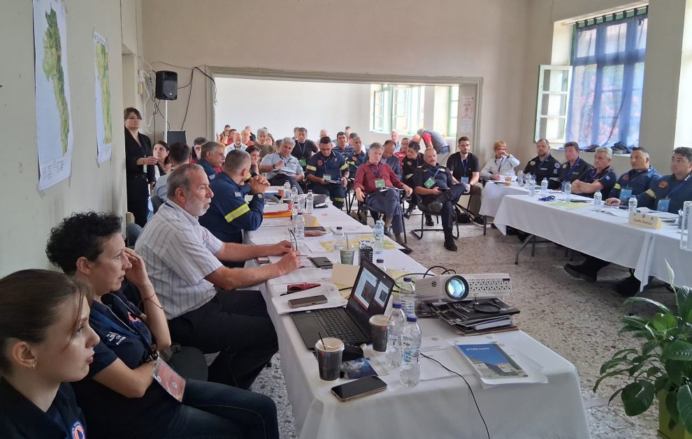 Δήμος Δυτικής Μάνης: Επιτυχημένη η άσκηση επί χάρτου στην Καρδαμύλη