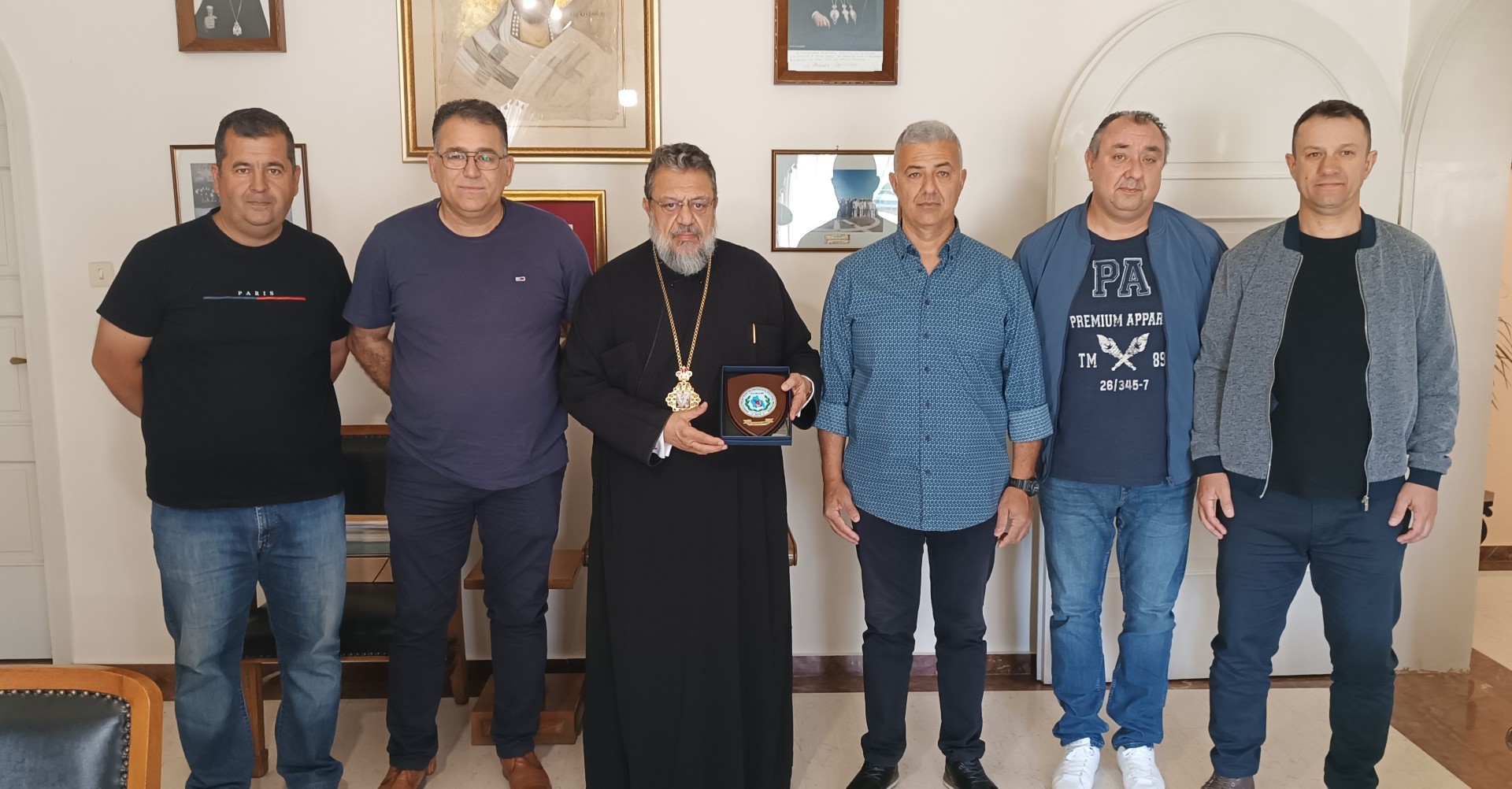 Στο Μητροπολίτη Μεσσηνίας η Ένωση Στρατιωτικών Μεσσηνίας