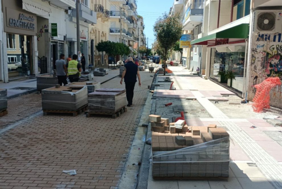 Το κέντρο της Καλαμάτας… δίνει χώρο στους πεζούς
