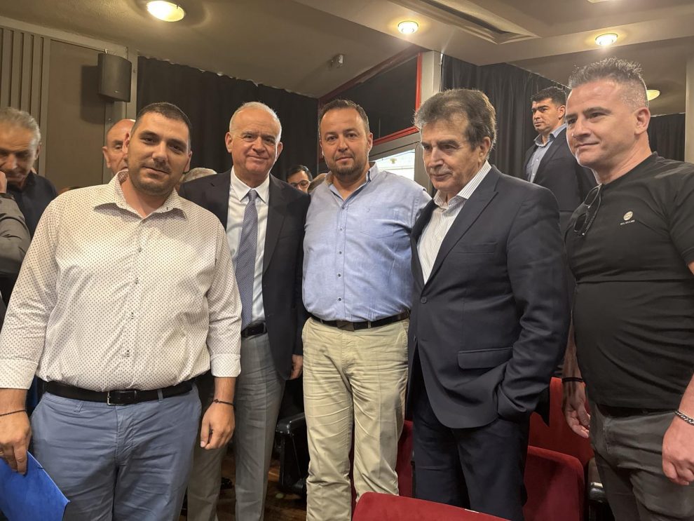 Συνάντηση αντιπροσωπείας της Ένωσης  Αστυνομικών Υπαλλήλων με τον κ. Χρυσοχοΐδη