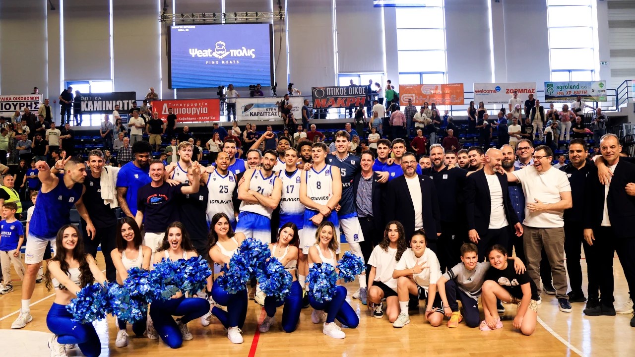 5ος και «Ευρωπαίος» ο Α.Σ. Καρδίτσας ΙΑΠΩΝΙΚΗ με τρίποντη εκτέλεση επί του ΠΑΟΚ
