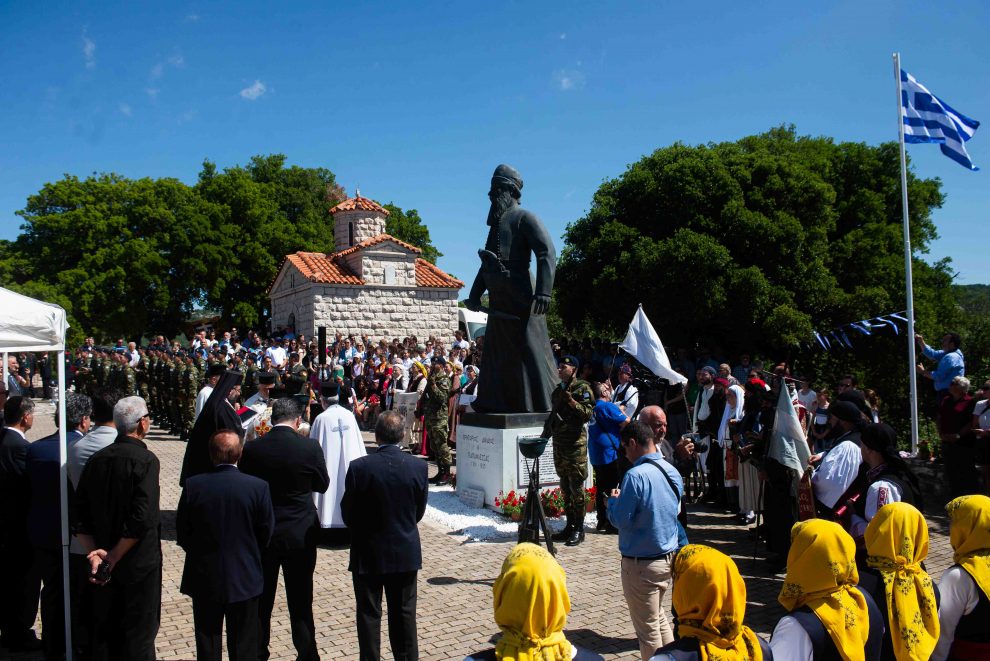 Τιμήθηκε η μάχη στο Μανιάκι Μεσσηνίας